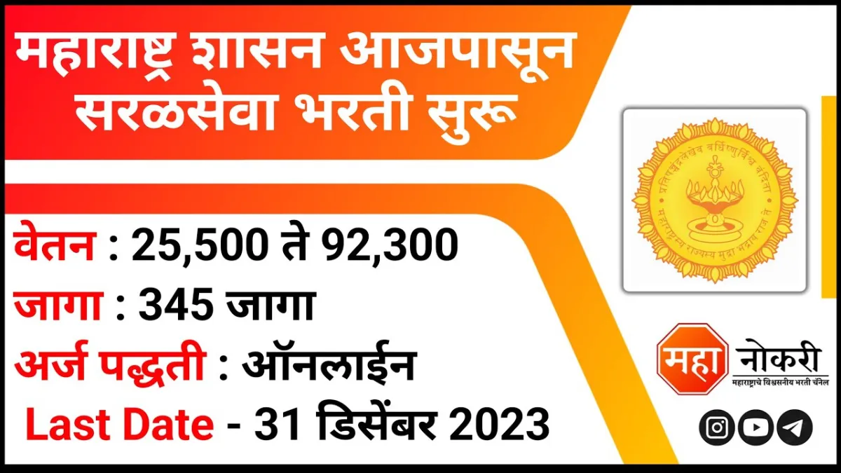 Maha Food Bharti 2023